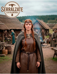 Fascia Vikinga-Celtica raffiche di vento in marrone 2