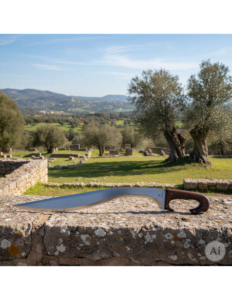 Falcata iberica funzionale, lama 60 cm.