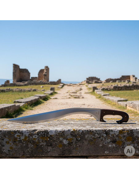 Falcata iberica funzionale, lama 60 cm.