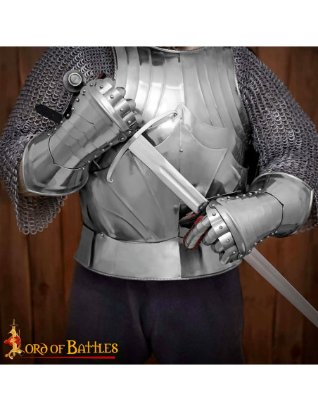 Guanti da corazziere S. XVI-XVII,...