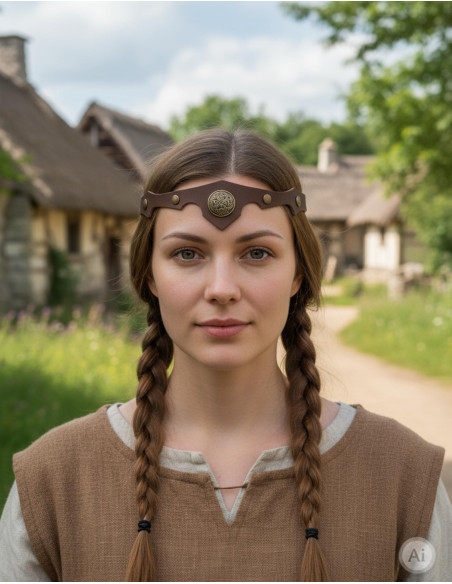 Tiara vichinga-celtica nodo...