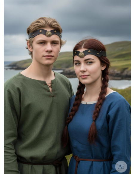 Diadema Vikinga Yggdrasil in nero