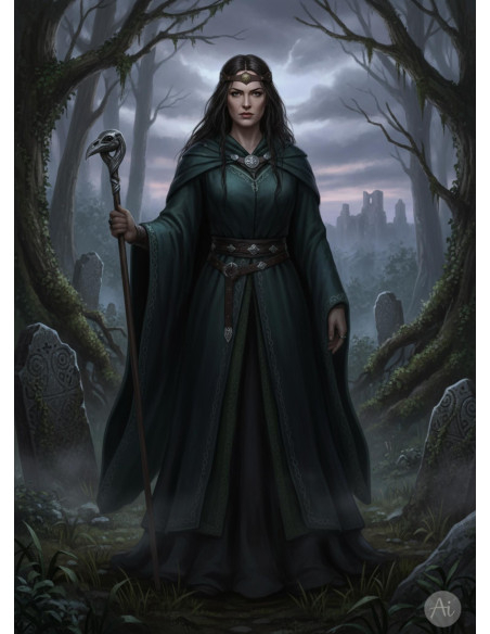 Tiara Vichinga Faggio Yggdrasil in...