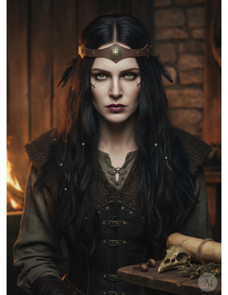 Tiara Vichinga Faggio Yggdrasil in...