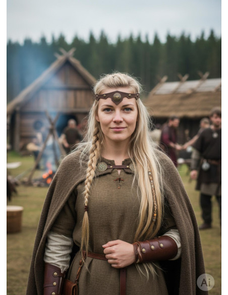 Tiara Celta-Vichinga Crann Bethadh in...