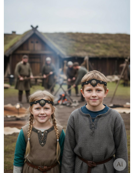 Tiara Celta-Vichinga Crann Bethadh in...