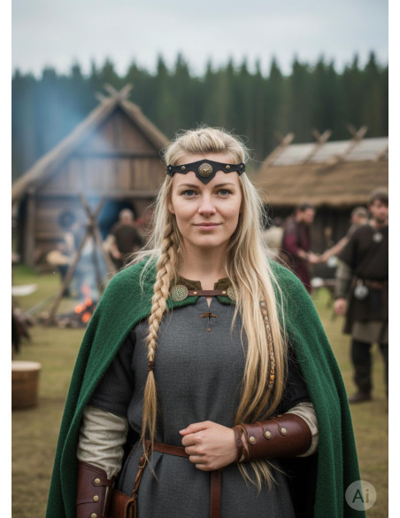 Tiara Celta-Vichinga Crann Bethadh in...