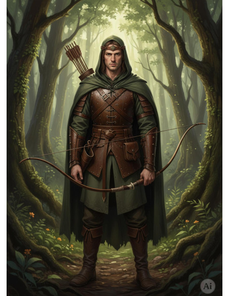 Tiara medievale Florian della foresta...