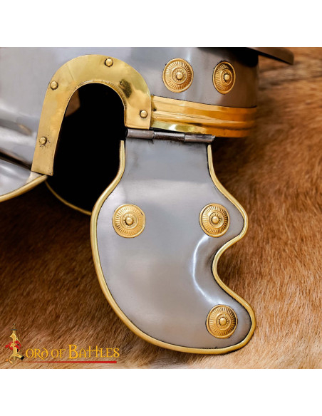 el casco imperiale gallico romano in...