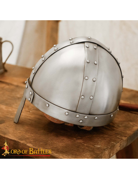 Casco vichingo con nasale Spanghelm,...