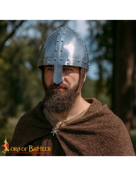 Casco vichingo con nasale Spanghelm,...