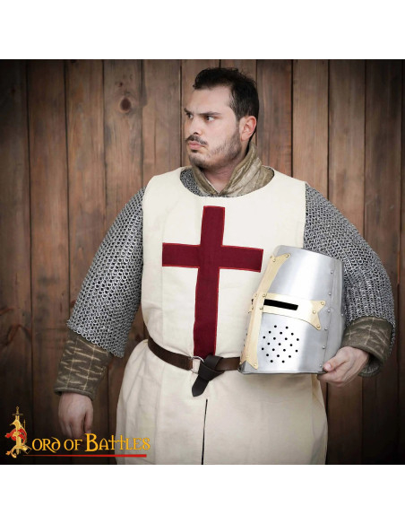 Gran Yelmo Templario in acciaio...