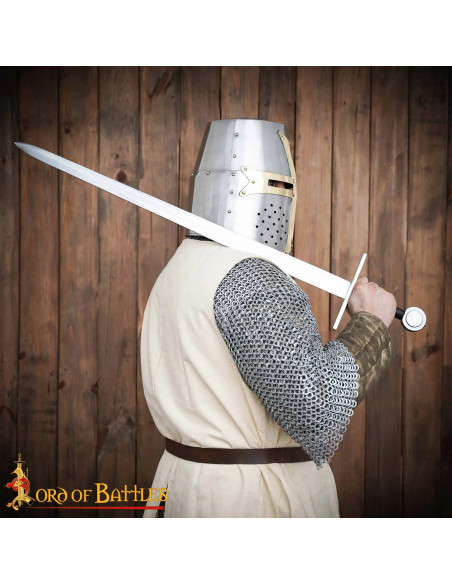 Gran Yelmo Templario in acciaio...
