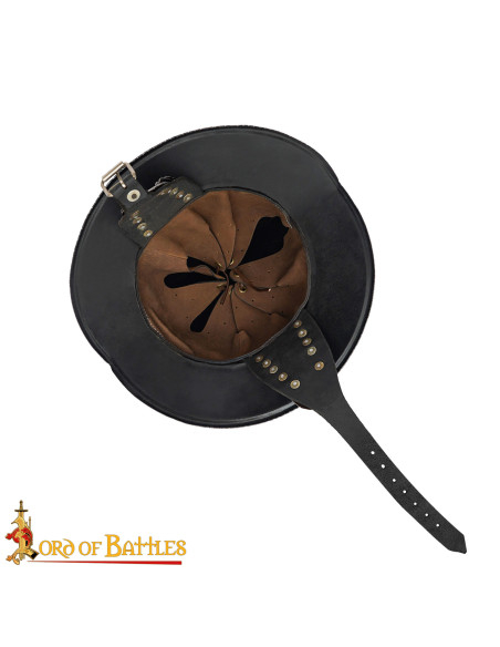 Morione spagnolo con penacho di piume...