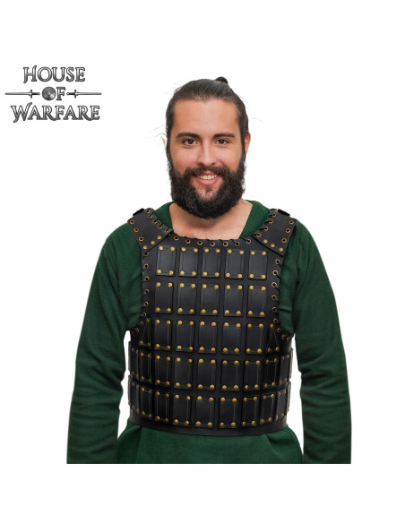 Brigantina medieval in pelle modello...