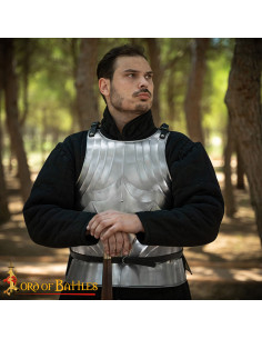 Corazza gotica medievale secoli XV-XVI in acciaio... 2