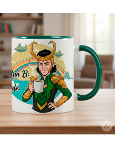 Tazza in ceramica Loki, Dio dell'inganno (325 ml.) 2
