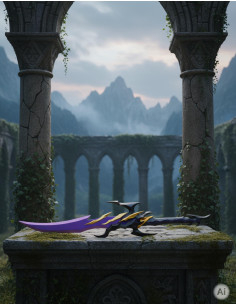 Spada corta non ufficiale Antares Fangs di Solo Leveling 2