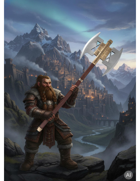 Ascia non ufficiale di Gimli dal...