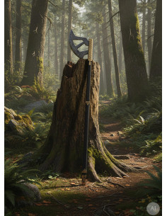 Ascia non ufficiale da passeggio di Gimli dal Signore... 2