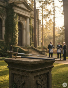 Spada cerimoniale con fodero 2