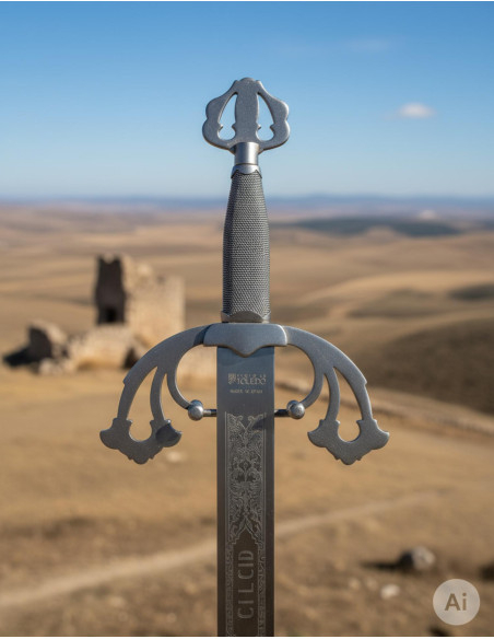 Spada Tizona Cid, finitura rustica