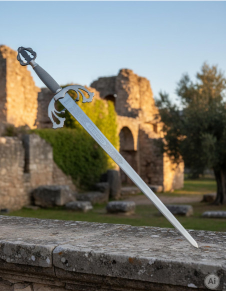 Spada Tizona Cid, finitura rustica