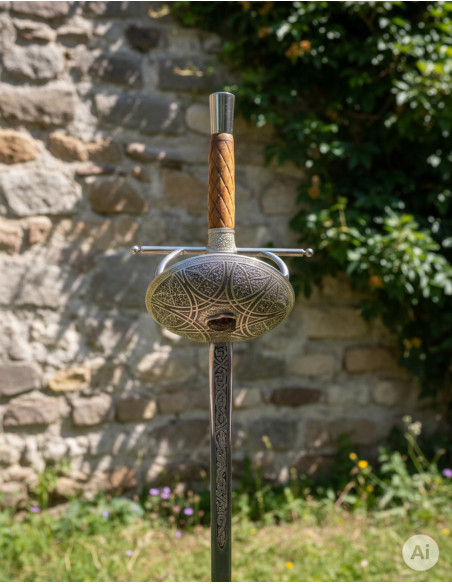 Fioretto spagnolo decorativo, nichelato