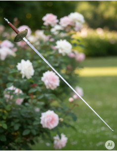 Fioretto decorativo francese nichelato