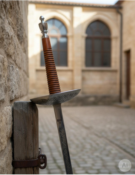 Fioretto decorativo francese nichelato