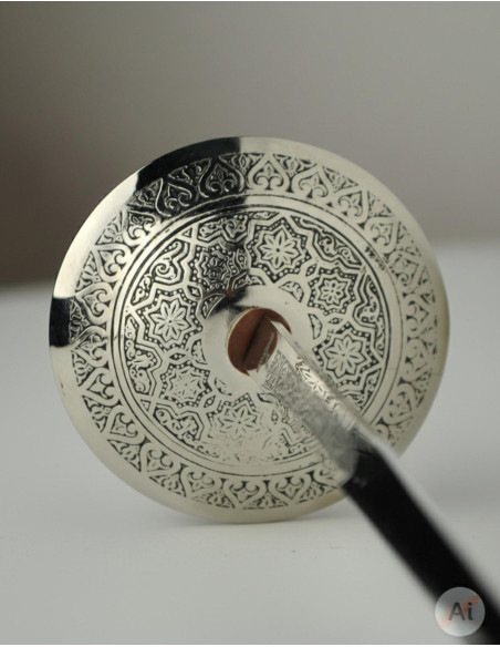 Fioretto decorativo francese nichelato