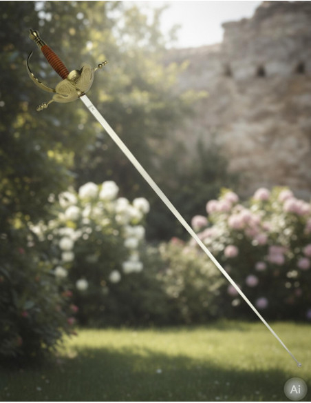 Fioretto decorativo di Castañeta, dorato