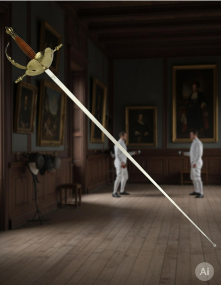 Fioretto decorativo di Castañeta, dorato