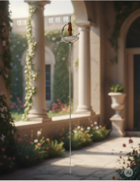 Fior di Colonia decorativo, nichelato