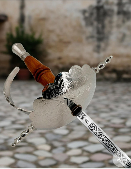 Fior di Colonia decorativo, nichelato