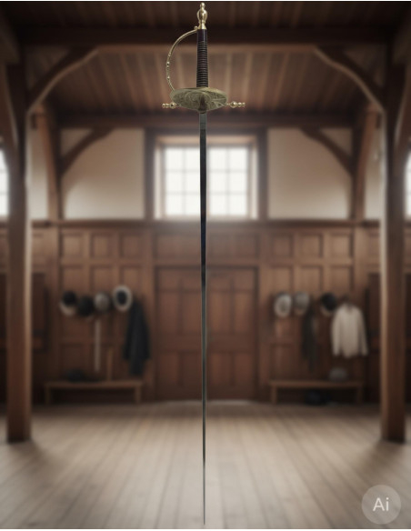 Fioretto decorativo in conchiglia dorato