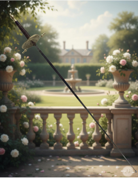 Fioretto decorativo in conchiglia dorato