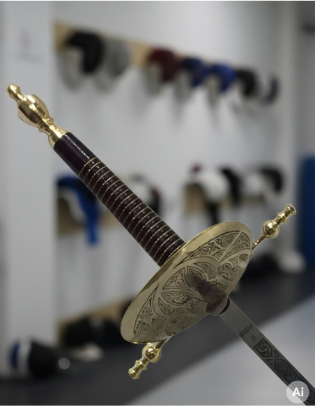 Fioretto decorativo in conchiglia dorato