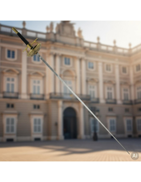 Fioretto spagnolo decorativo, dorato