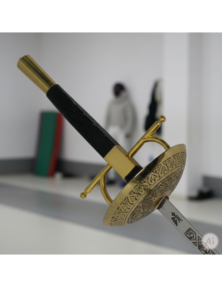 Fioretto spagnolo decorativo, dorato