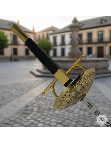 Fioretto spagnolo decorativo, dorato