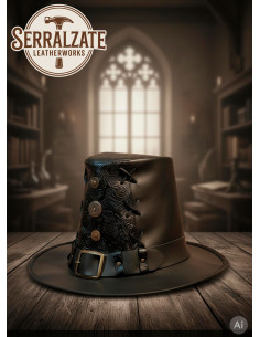 Cappello Johann il Cacciatore di Streghe Deluxe, nero