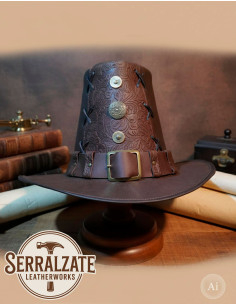 Cappello Johann il Cacciatore di Streghe Deluxe, marrone 2