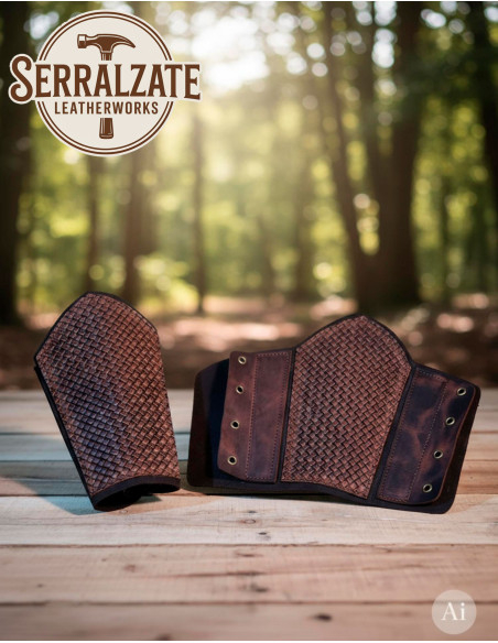 Bracciale Vichingo Re Haakon in marrone