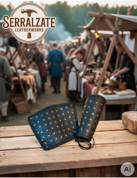 Bracciali rinforzati medievali Evan...