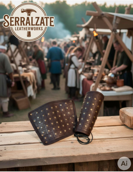 Bracciali rinforzati medievali Evan...