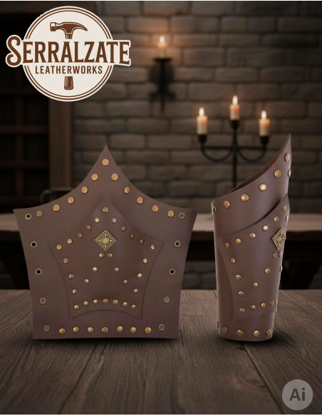 Bracciali soldato Hernán in pelle...