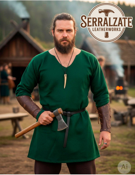 Bracciali soldato Hernán in pelle...