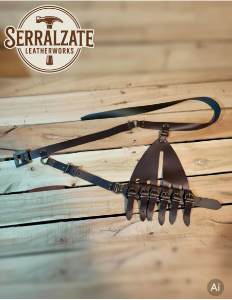 Tahalí Rinascimentale 6 fibbie...