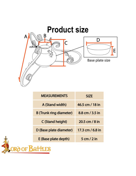 Supporto forgiato per albero di...